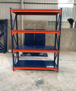 Kệ trung tải 4 tầng: dài 1500 x rộng 600 x cao 2000mm