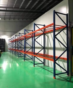 Kệ hạng nặng, kệ pallet 2 tầng: dài 2700 x rộng 1200mm x cao 4000mm
