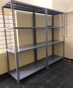 Kệ v lỗ 4 tầng: dài 1500 x rộng 400 x cao 1500