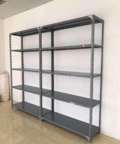 Kệ sắt v lỗ 5 tầng: dài 1000 x rộng 400 x cao 2000