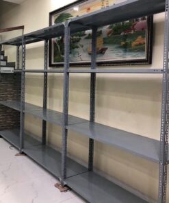 Kệ v lỗ 4 tầng: dài 1200 x rộng 400 x cao 1500